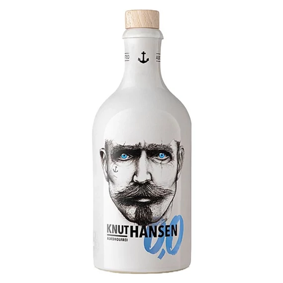 Knut Hansen alk. mentes gin 0,0% 0,5l
