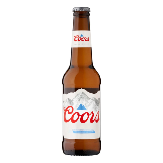 Coors sör 0,33l 4,3% üveg DRS