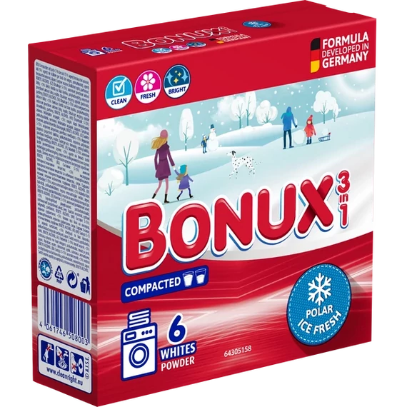 Bonux mosópor 390g Ice Fresh white B