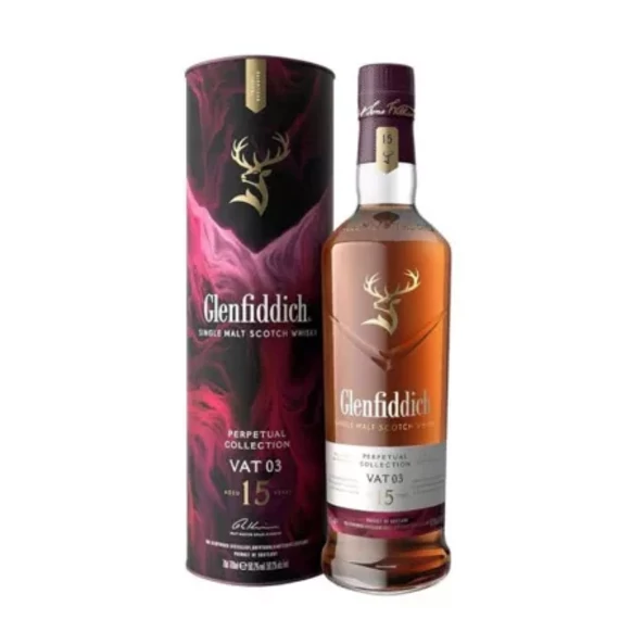 Glenfiddich 15 éves whisky 0,7l 40% DD DRS