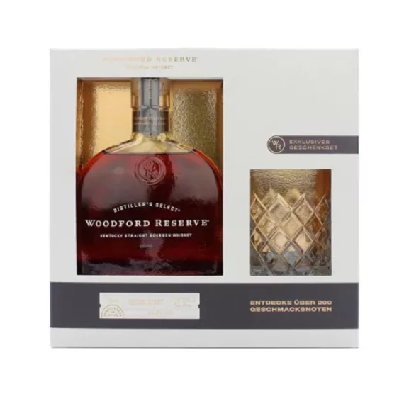 Woodford Reserve whiskey 0,7l 43,2% +1 pohár DD