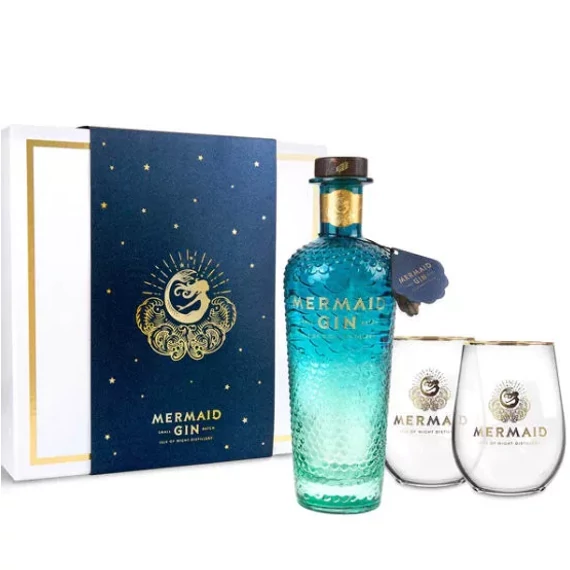 Mermaid gin 0,7l 42% +2pohár DD