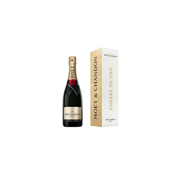 Moet&amp;Chandon Cheers Brut Imperial Champagne 0,75l DD DRS