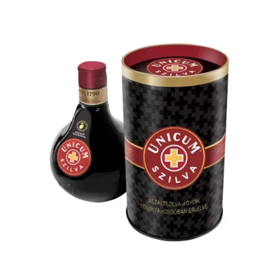 Unicum Szilva 0,5L 34,5% + fém DD