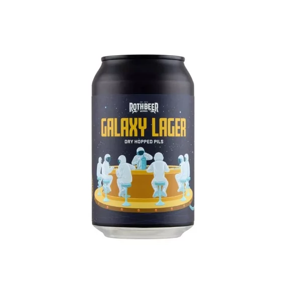 Mad Scientist Rothbeer - Galaxy Lager sör 0,33l 5% DRS