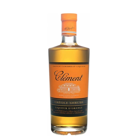 Clement Shrubb Creole Narancshéjon áztatott likőr 0,7l 40%