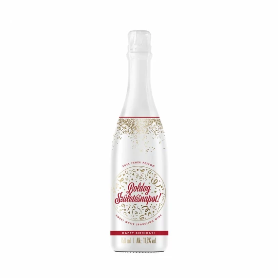 Boldog Szülinapot édes pezsgő 0,75l - Grape-Vine DRS