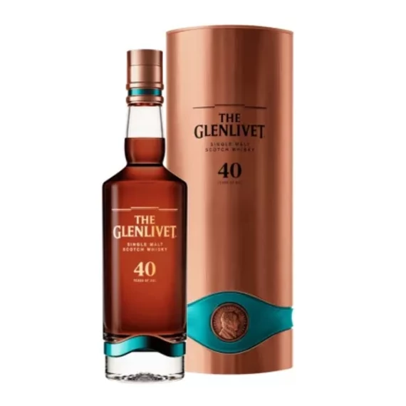 The Glenlivet 40 éves 0,7l 46,9% prémium DD