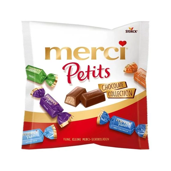 Merci Petits 125g chocolate vegyes collection B