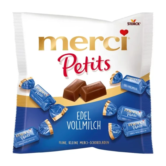 Merci Petits 125g edel vollmilch tejcsokoládé collection B
