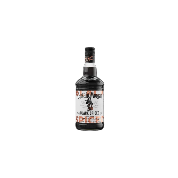 Captain Morgan Black Spiced rum 1L 40% DRS
