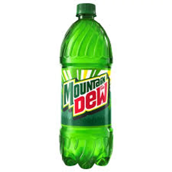 1,0L PET Mountain Dew 1/15 DRS