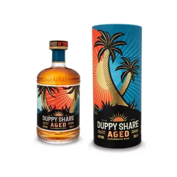 Duppy Share Spiced Caribbean rum 0,7l 37,5% DD DRS