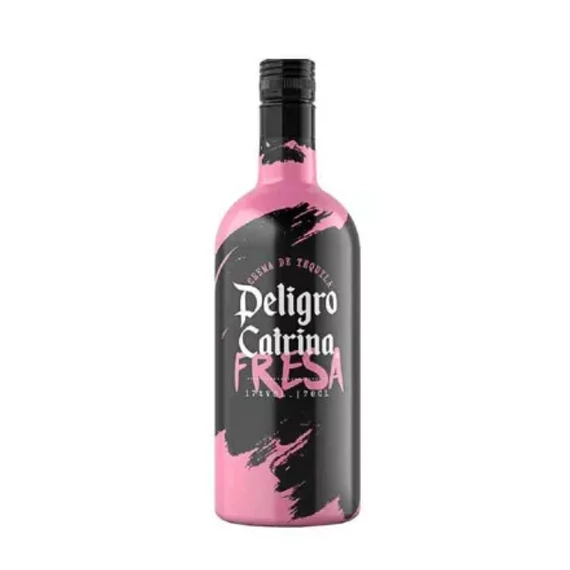 Peligro Catrina teq. epres likőr (fresa) 0,7l 15%