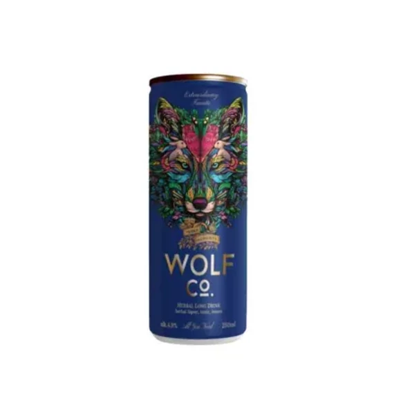 Wolf Co. Herbal longdrink 0,25l 4,9% DRS