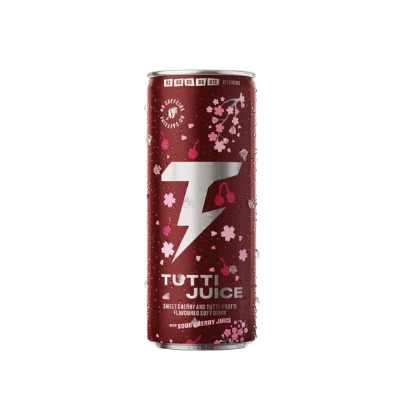Tutti Juice Sweet Cherry 250ml CAN  1/24 DRS