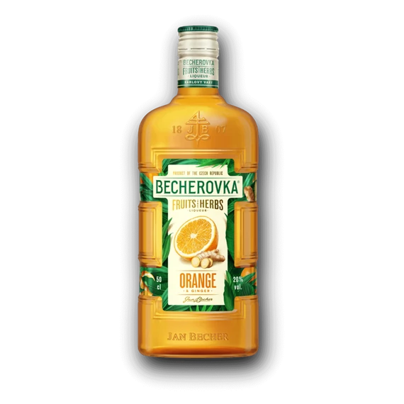 Becherovka Orange-Ginger 20% 0,5L DRS