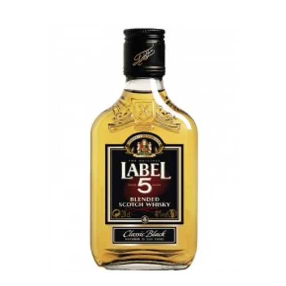 Label 5 Classic Blended whisky 0,35l 40% DRS