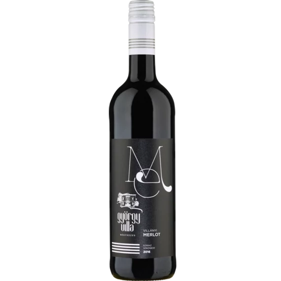 György-Villa Villányi Merlot Száraz Vörös 0,75l DRS