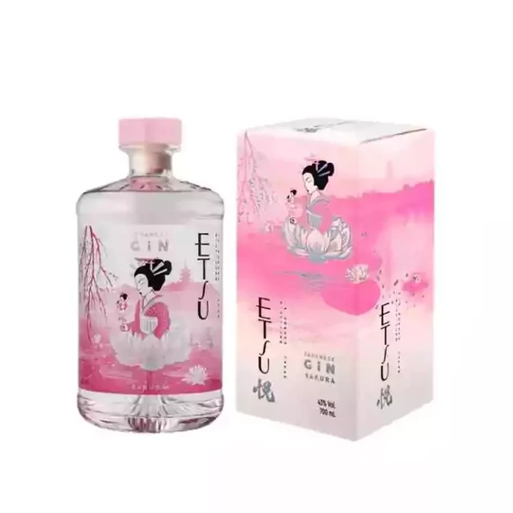 Etsu Sakura prémium gin 0,7l 43%