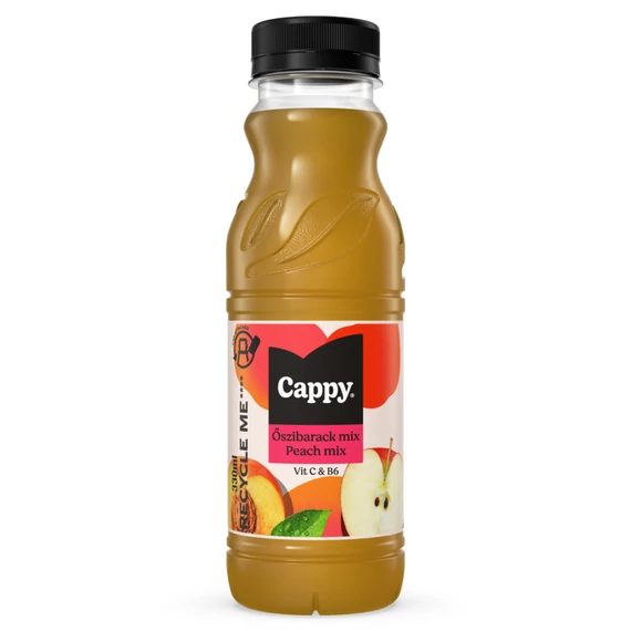 0,33l PET Cappy Őszibarack 50,7% 1/12 DRS