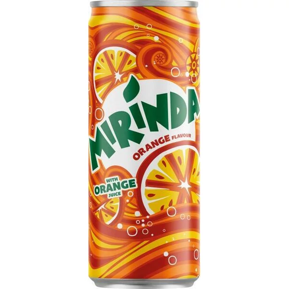0,33L CAN Mirinda Narancs Sleek