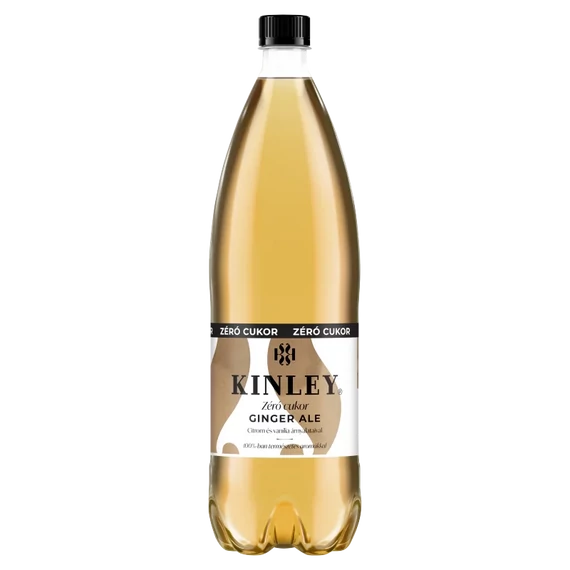 1,5l PET Kinley Gyömbér Zero 1/8 DRS