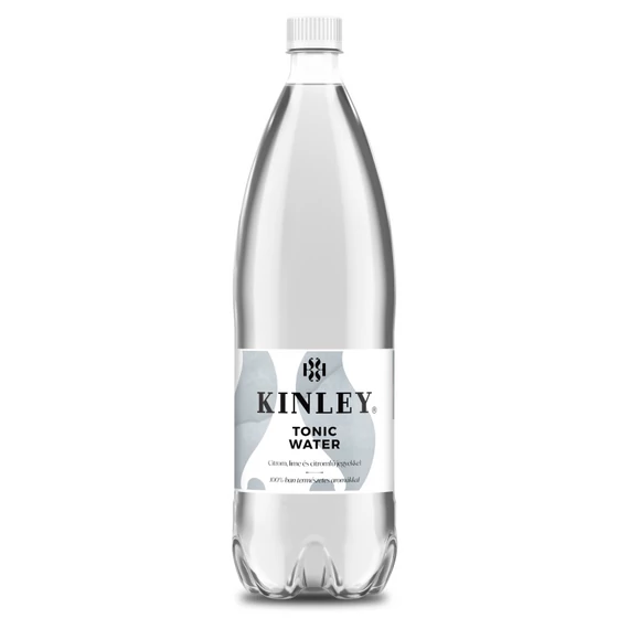 1,0l PET Kinley Tonic Lemongrass (citrom-lime) 1/12 DRS