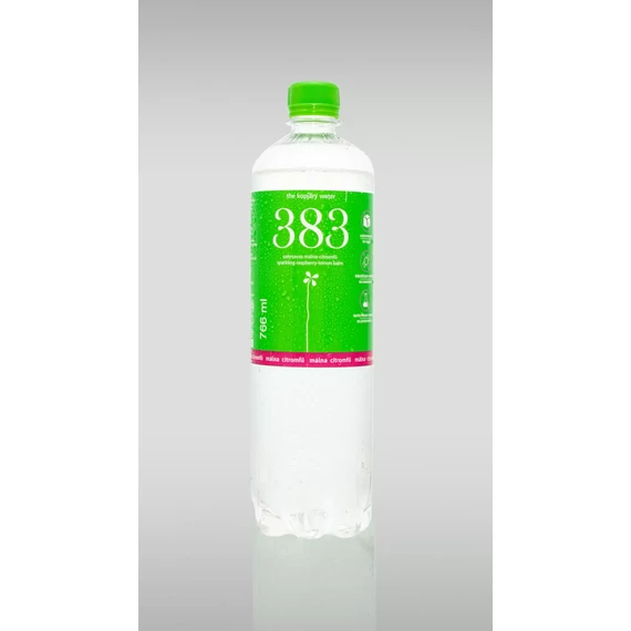 383 The Kopjary water dús málna-citromfű 0,766l DRS