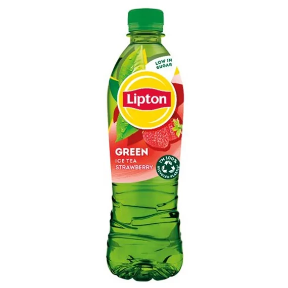 0,5L PET Lipton IT zöld eper 1/12 DRS
