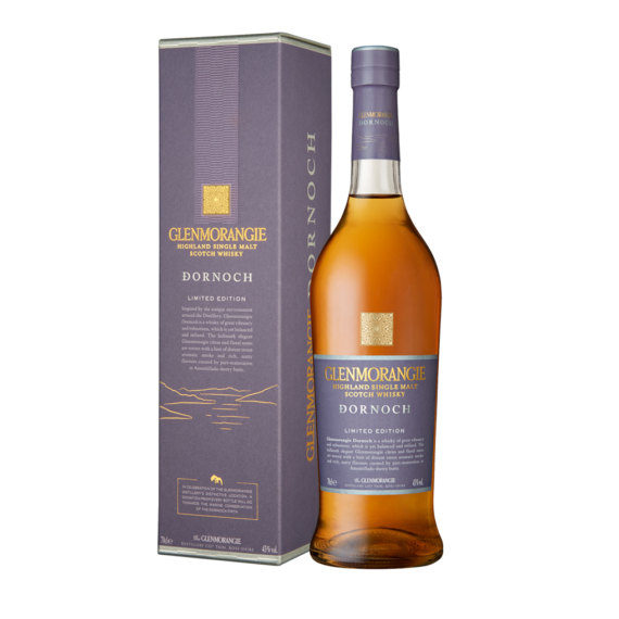 Glenmorangie 'Dornoch' Limitált Kiadású Single Malt Scotch Skót Whisky 0,7L 43%