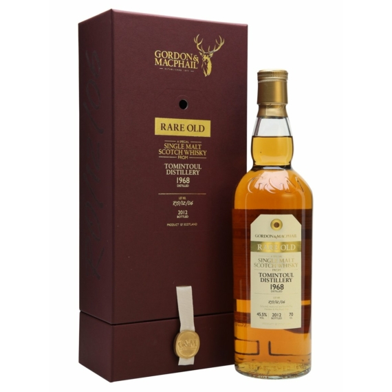 Gordon&MacPhail Tomintoul Distillery Rare Old 1968 whisky 0,7l 45,5% DD