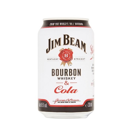 Jim Beam & Cola 0,33l 4,5%