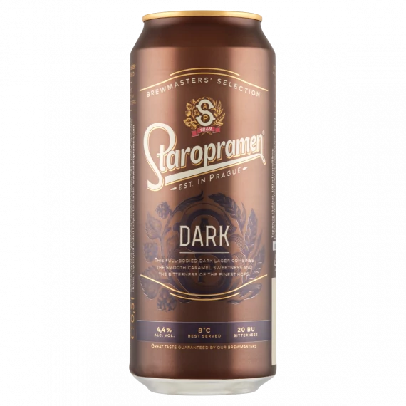 Staropramen Dark sör 0,5l dob.