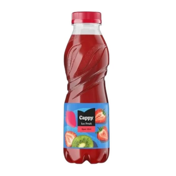 0,5l PET Cappy IceFruit Eper-kiwi 1/12 DRS