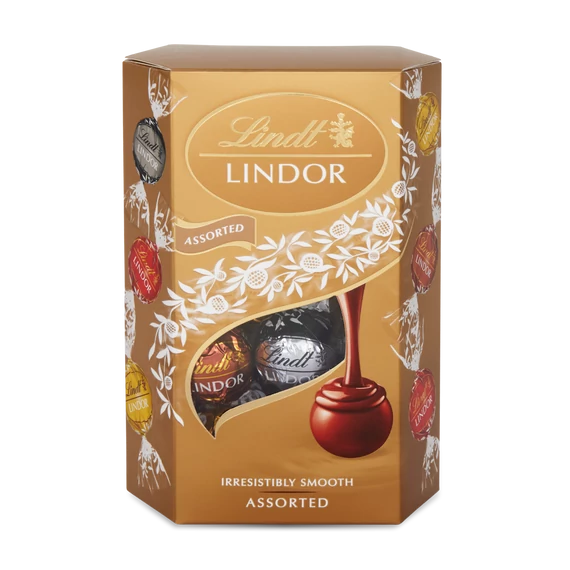 Lindt Tejcsokoládé Lindor golyó 200g Assorted vegyes B