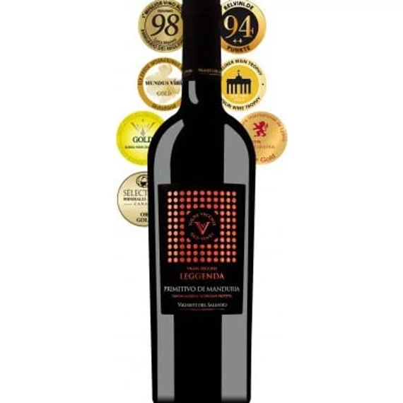 Vigneti del Salento - Primitivo Leggenda Gold Series 0,75l