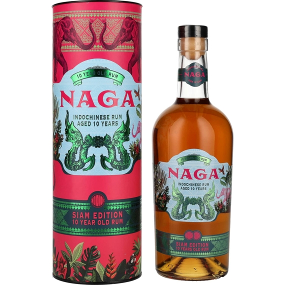 Naga Siam Edition 10 éves Rum Díszdobozban
