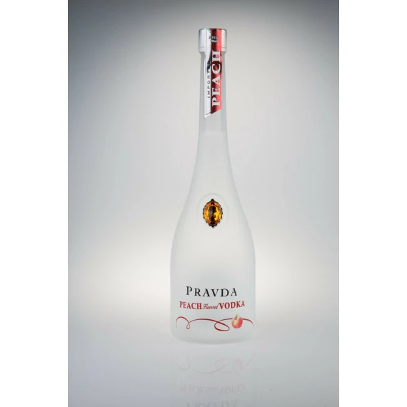 Pravda Peach vodka 0,7l 37,5%