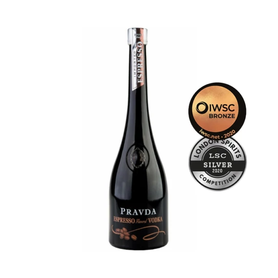 Pravda Espresso vodka 0,7l 37,5%