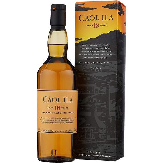Caol Ila 18 éves 0,7l 43% Islay Scotch DD