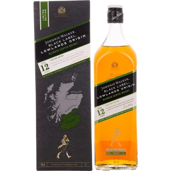 Johnnie Walker Black Lowlands Origin whiskey 1L 42% DD