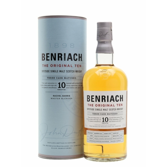 Benriach 10 Éves Skót Whisky 0,7l 43%