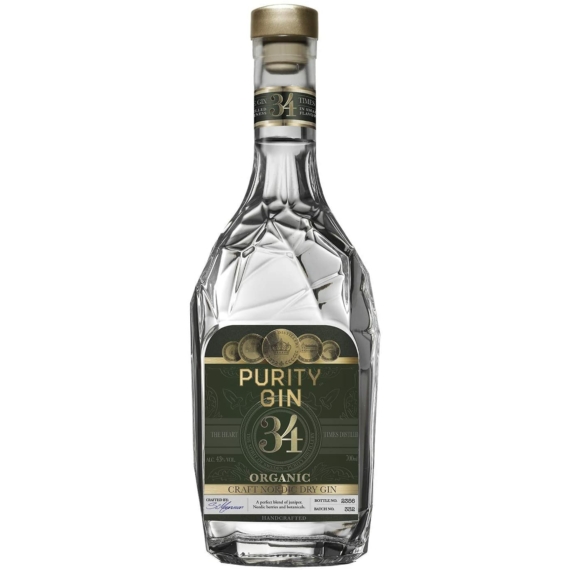 Purity 34 Nordic Dry gin 0,7l 43% *kifutó
