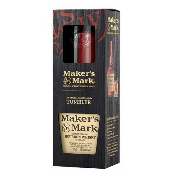 Maker s Mark whiskey 0,7l 45% + 1 pohár DD