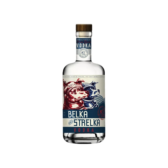 Belka&Strelka vodka 0,7l 37,5%