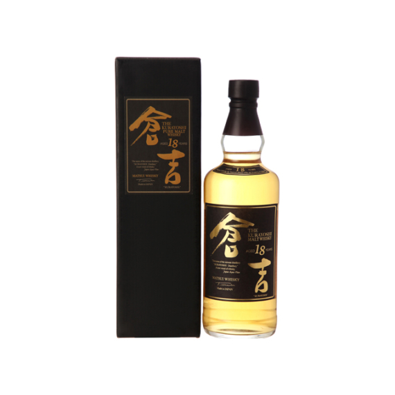 The Kurayoshi Pure Malt 18 éves whisky 0,7l 50% DD