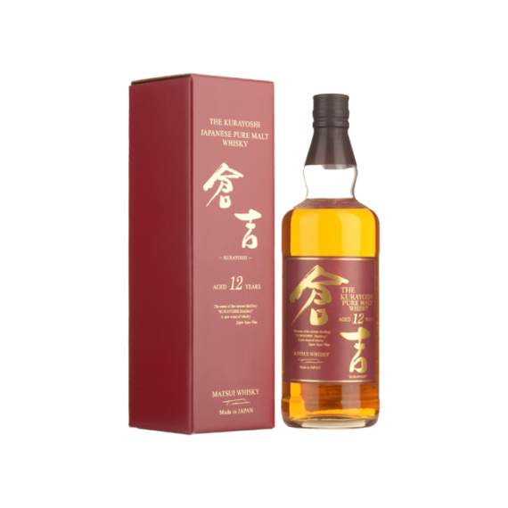 The Kurayoshi Pure Malt 12 éves whisky 0,7l 43% DD