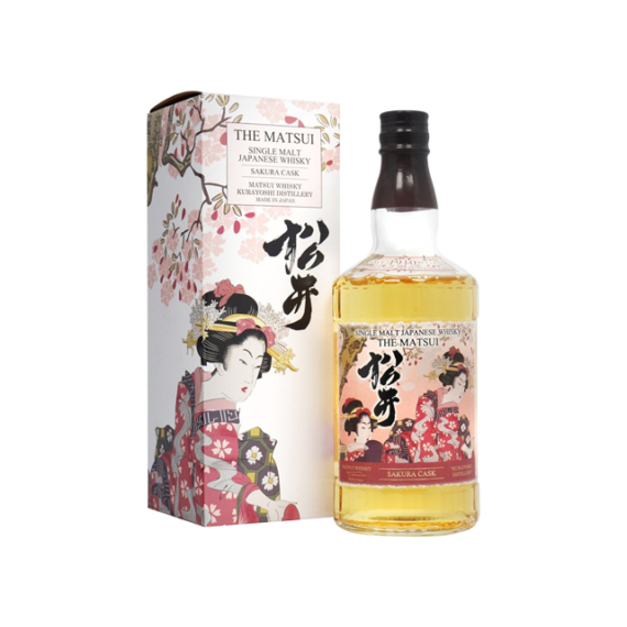 The Matsui Sakura Cask whisky 0,7l 48% DD