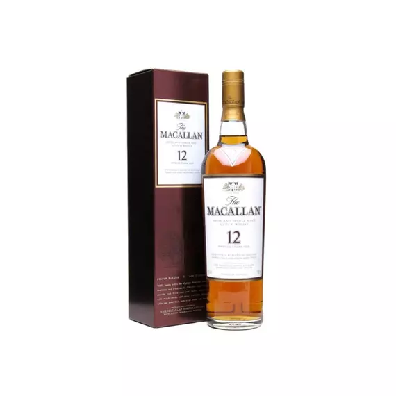 The Macallan 12 éves Sherry Oak Scotch Whisky 0,7l 40% DD